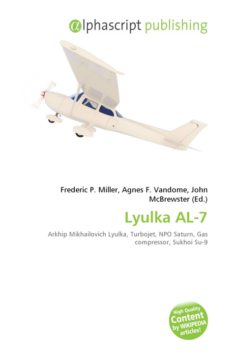 Kniha Lyulka AL-7 Agnes F. Vandome