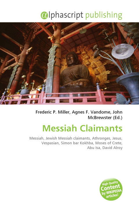 Kniha Messiah Claimants Agnes F. Vandome