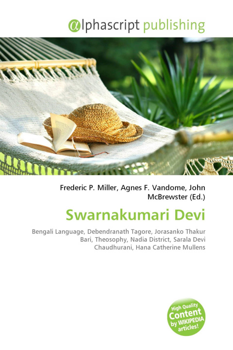 Kniha Swarnakumari Devi Agnes F. Vandome