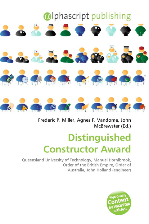 Könyv Distinguished Constructor Award Agnes F. Vandome