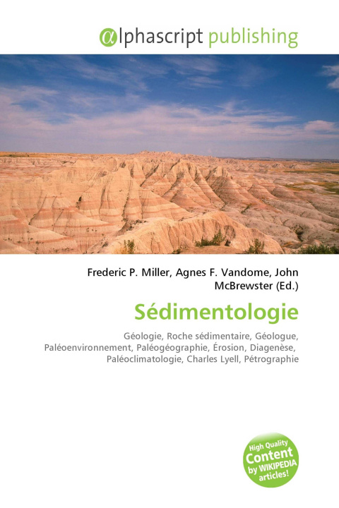 Book Sédimentologie Agnes F. Vandome