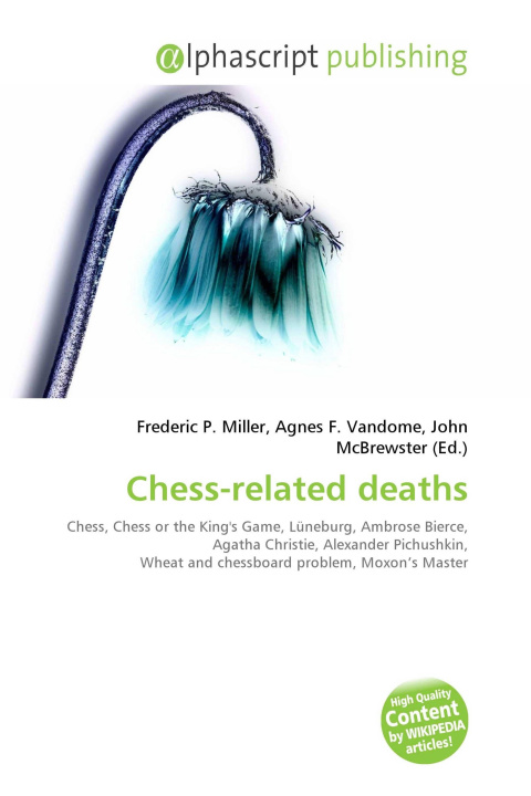 Carte Chess-related deaths Agnes F. Vandome