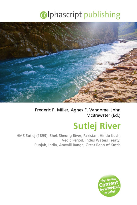 Kniha Sutlej River Agnes F. Vandome