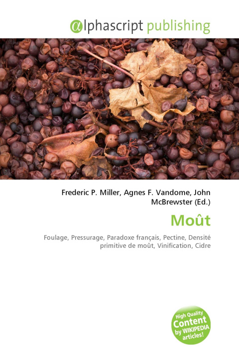 Kniha Moût Agnes F. Vandome