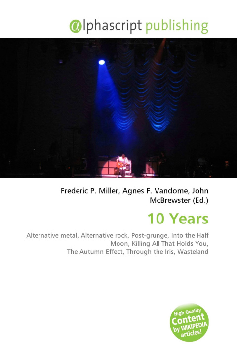 Kniha 10 Years Agnes F. Vandome