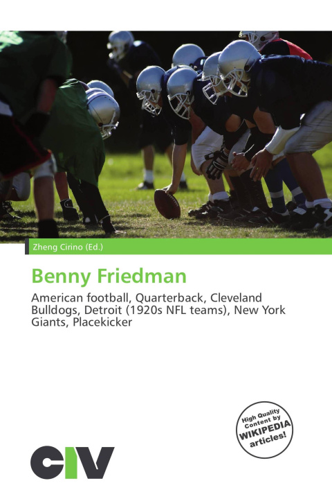 Kniha Benny Friedman 
