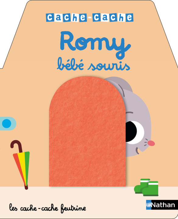 Book Cache-cache Romy bébé souris 