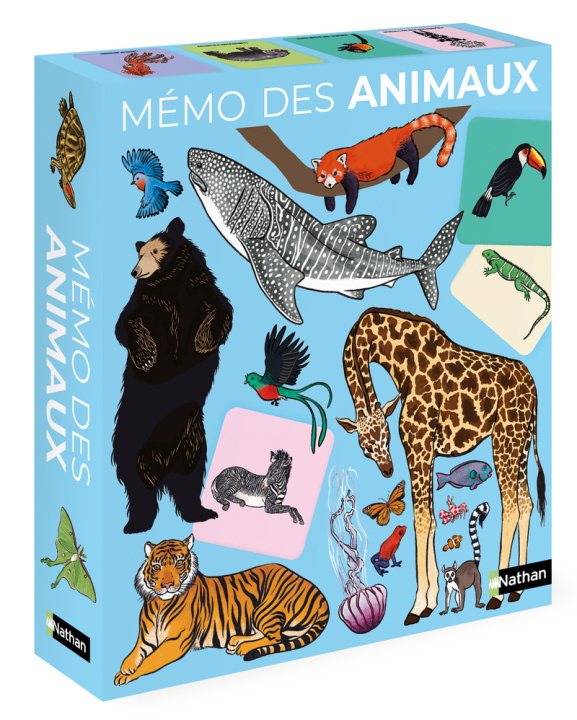 Hra/Hračka Mémo des animaux Marlène Normand