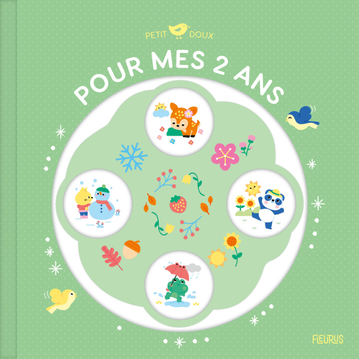 Carte Petit Doux pour mes 2 ans 