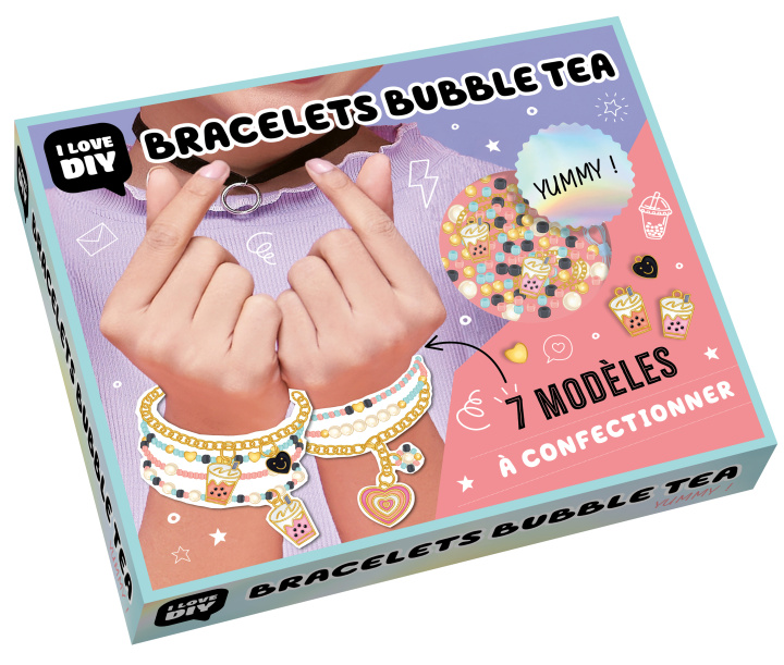 Kniha Bracelets bubble tea 