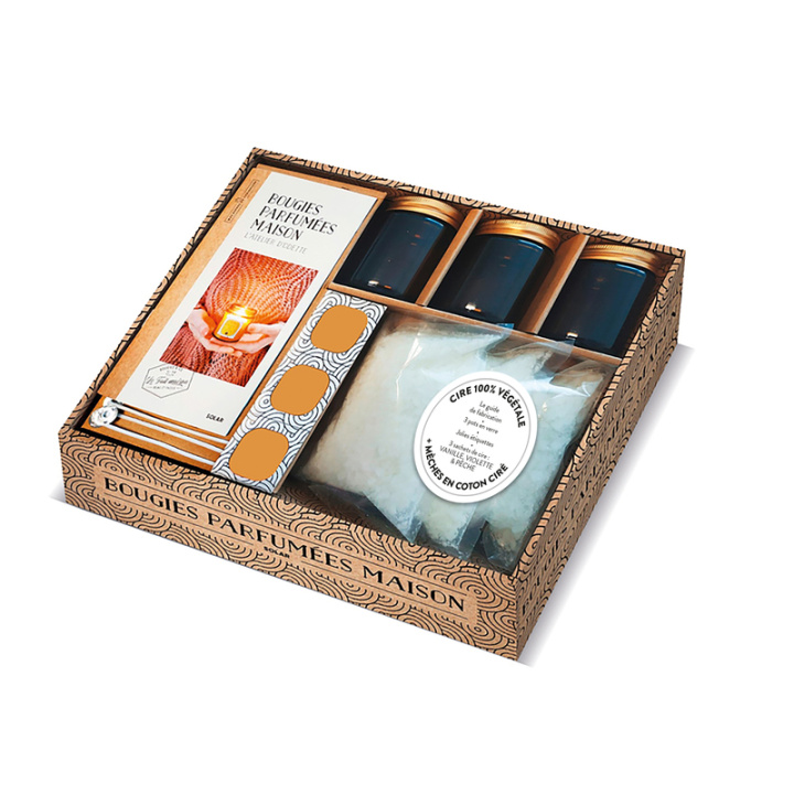 Kniha Coffret bougies parfumées maison L'atelier d'odette