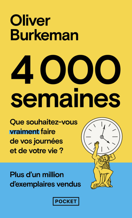Kniha 4000 semaines Oliver Burkeman