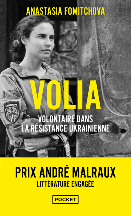 Knjiga Volia - Engagée volontaire dans la résistance ukrainienne Anastasia Fomitchova