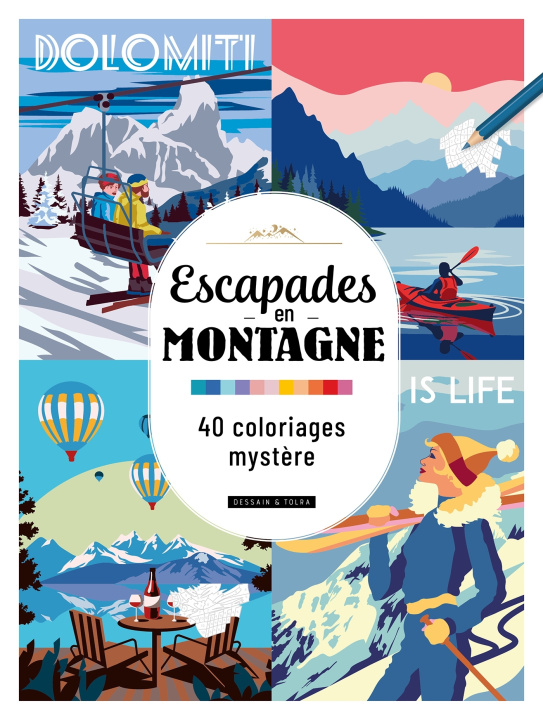 Kniha Colo Mystère_Escapades à la montagne 