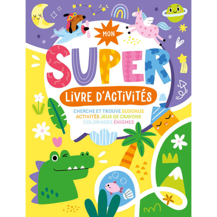 Book Mon super livre d'activités Atelier Cloro