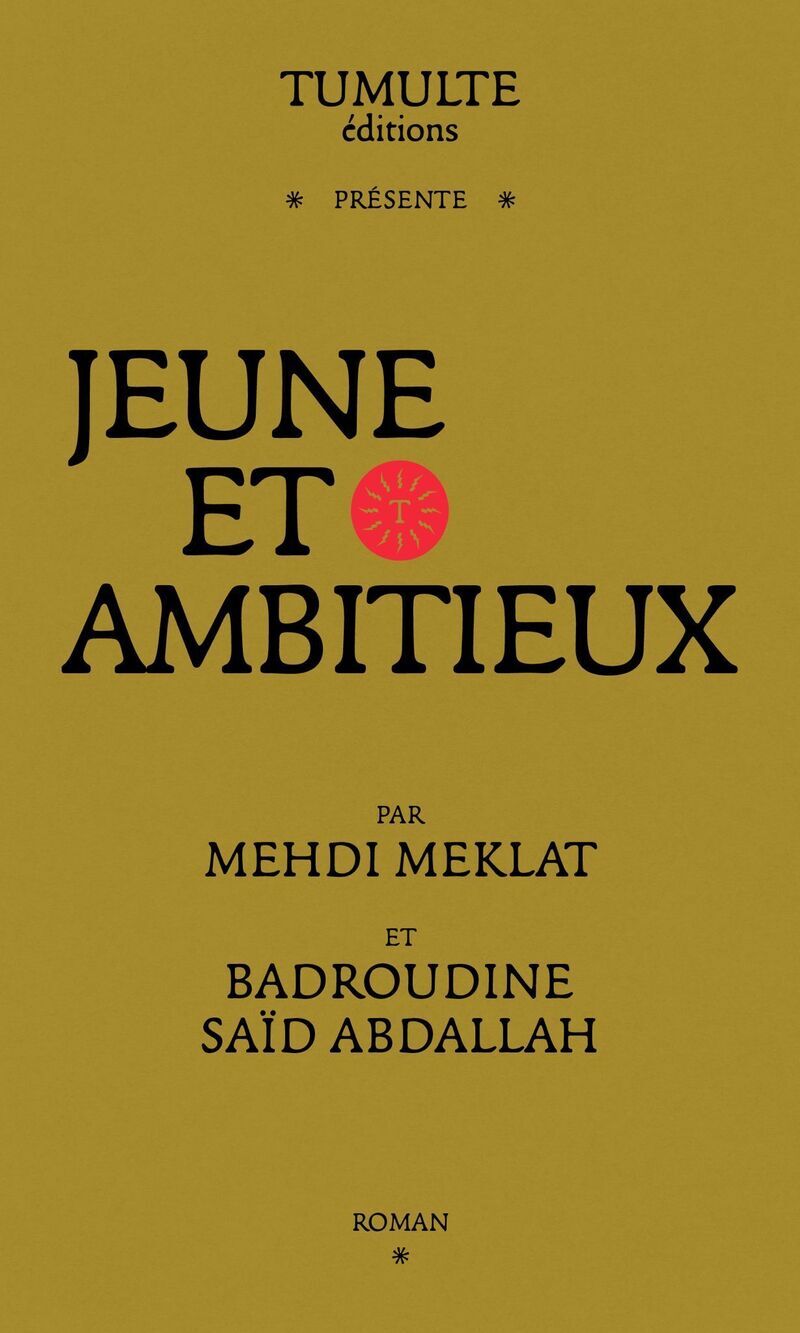Book JEUNE ET AMBITIEUX Badroudine Said Abdallah