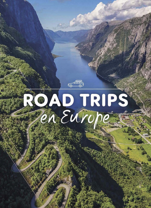 Kniha Road trip en Europe Laurent Berthel