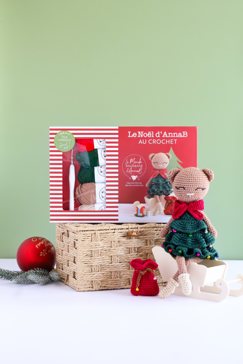 Knjiga Le Noël d'AnnaB au crochet - L'oursonne AnnaB