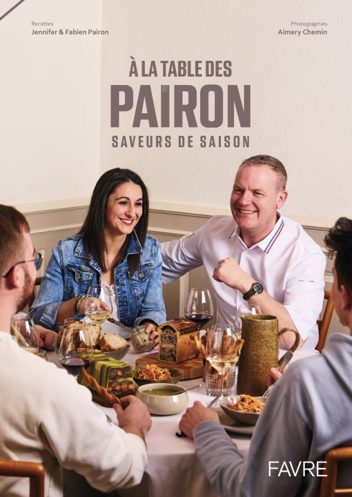 Kniha À la table des Pairon Fabien Pairon