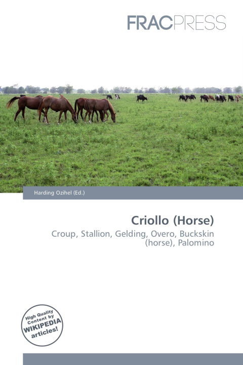 Kniha Criollo (Horse) 