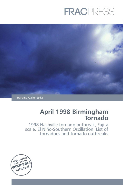 Kniha April 1998 Birmingham Tornado 