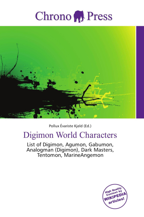 Kniha Digimon World Characters 