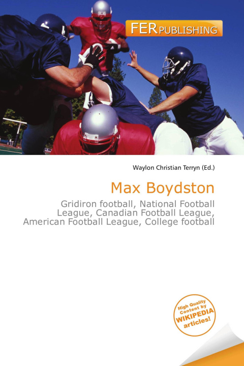 Kniha Max Boydston 
