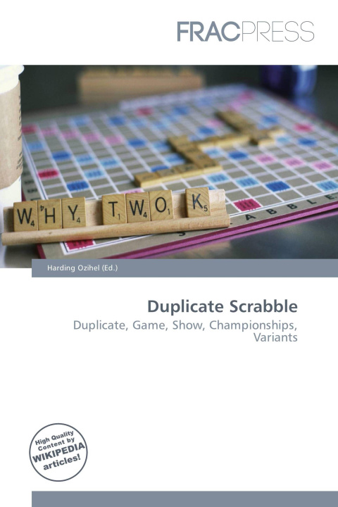 Kniha Duplicate Scrabble 
