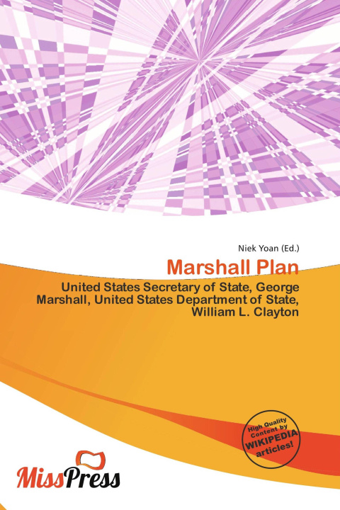 Kniha Marshall Plan 