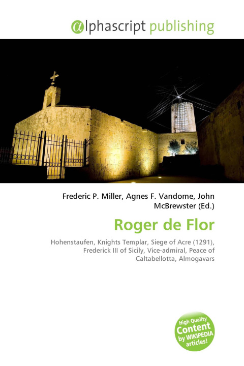 Kniha Roger de Flor Agnes F. Vandome