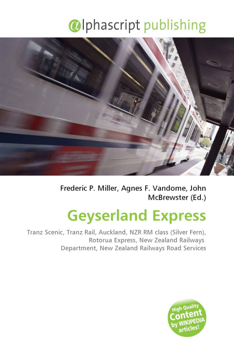 Kniha Geyserland Express Agnes F. Vandome