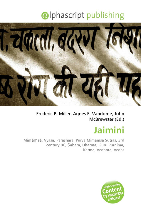 Könyv Jaimini Agnes F. Vandome