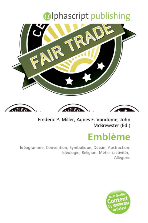 Kniha Emblème Agnes F. Vandome