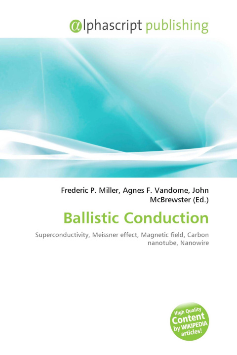 Kniha Ballistic Conduction Agnes F. Vandome