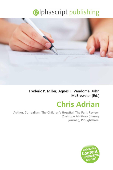 Book Chris Adrian Agnes F. Vandome