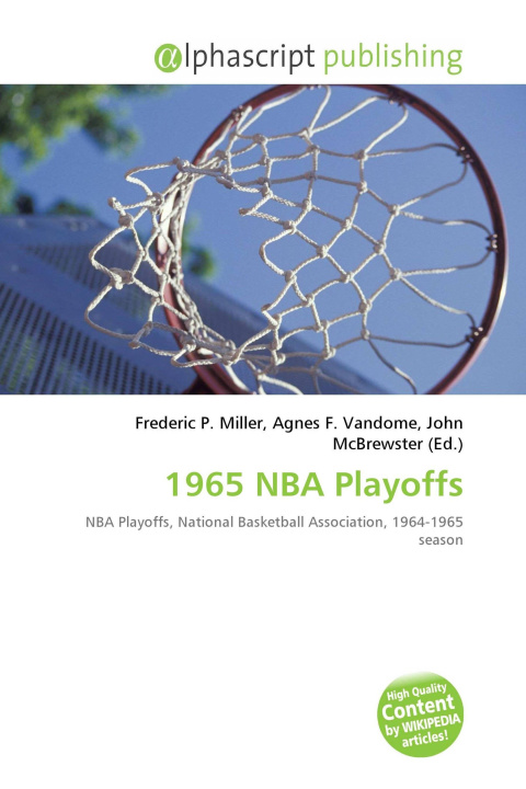 Kniha 1965 NBA Playoffs Agnes F. Vandome