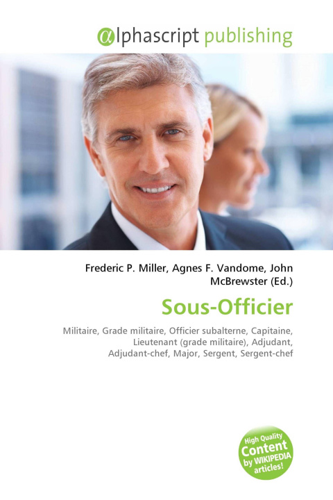 Kniha Sous-Officier Agnes F. Vandome