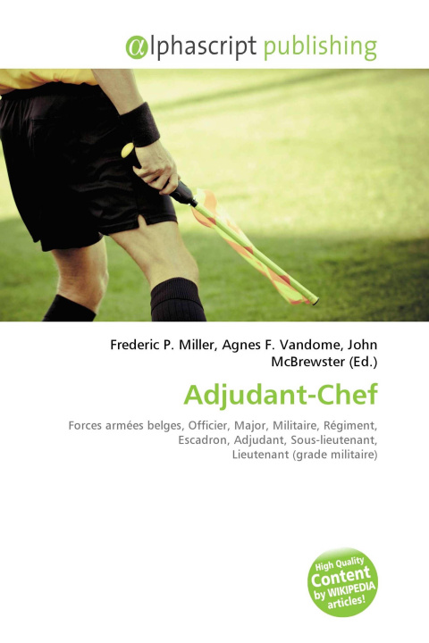Knjiga Adjudant-Chef Agnes F. Vandome