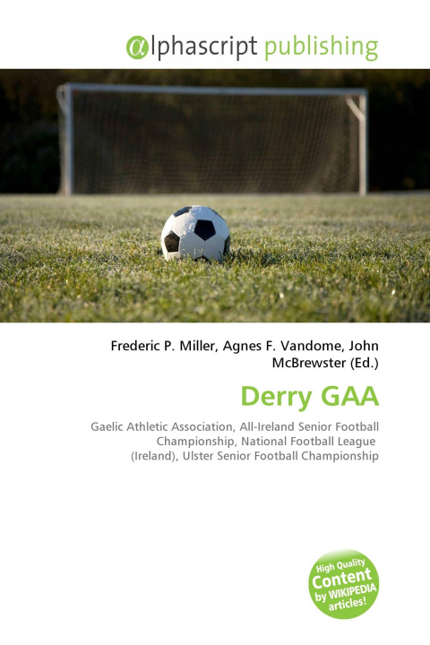 Kniha Derry GAA Agnes F. Vandome