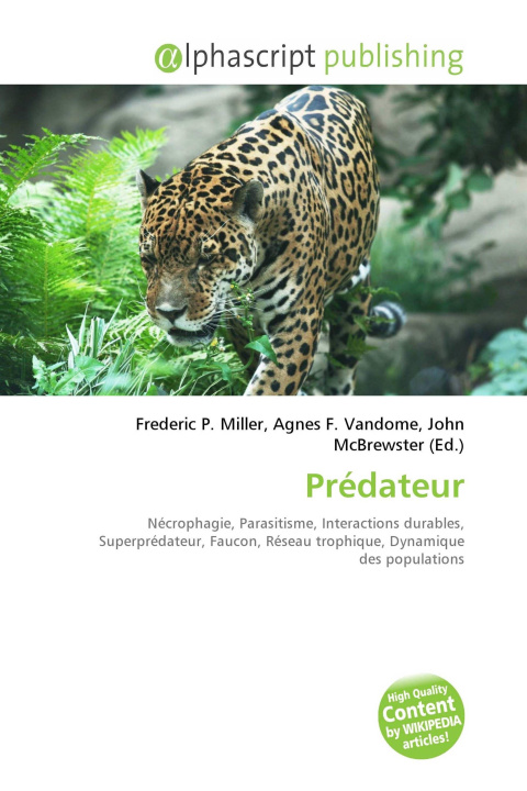 Kniha Prédateur Agnes F. Vandome