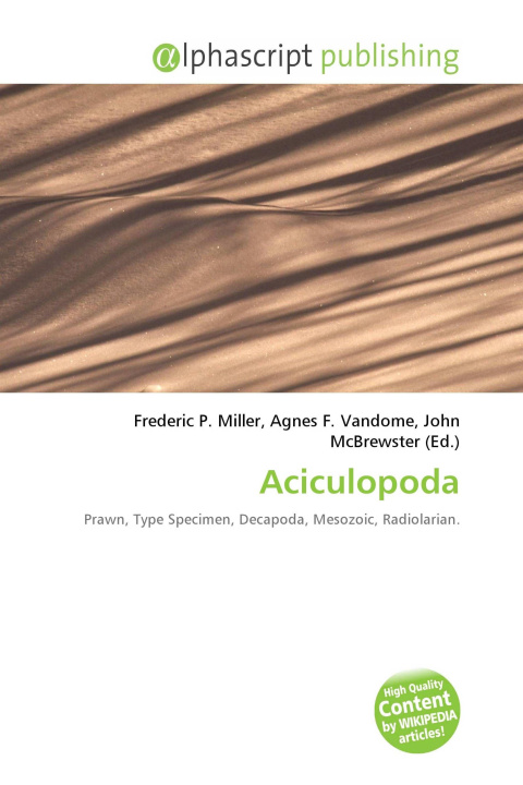 Kniha Aciculopoda Agnes F. Vandome