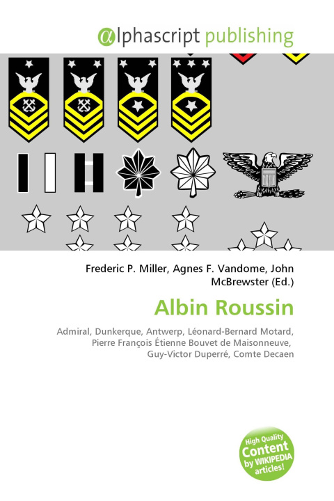 Book Albin Roussin Agnes F. Vandome