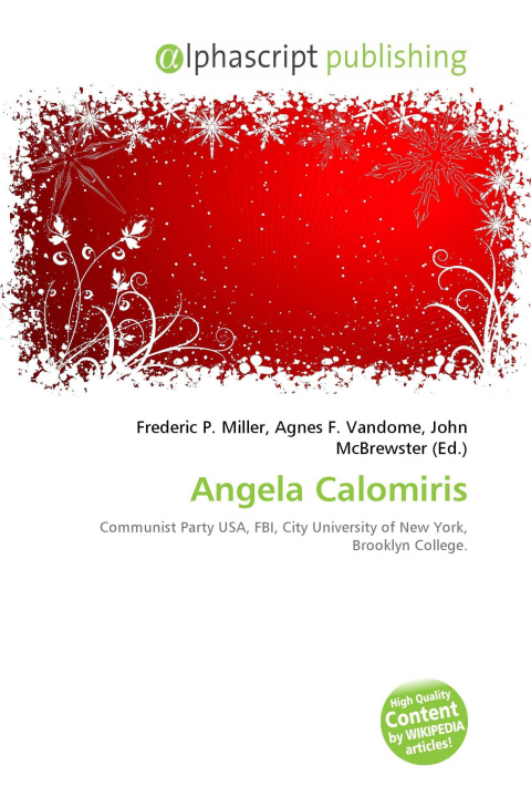 Kniha Angela Calomiris Agnes F. Vandome