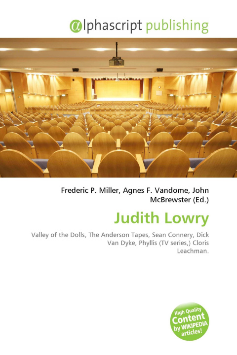 Kniha Judith Lowry Agnes F. Vandome