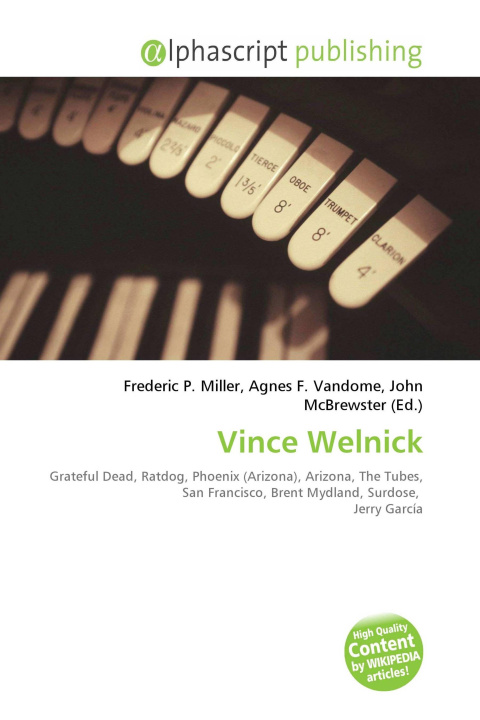 Kniha Vince Welnick Agnes F. Vandome