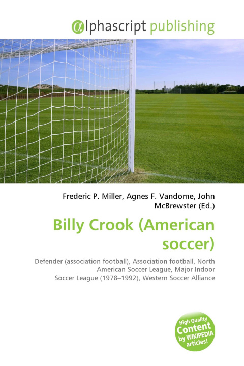 Kniha Billy Crook (American soccer) Agnes F. Vandome