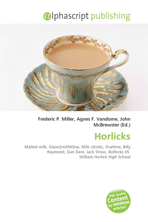 Book Horlicks Agnes F. Vandome