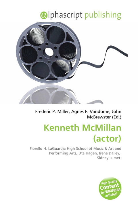 Book Kenneth McMillan (actor) Agnes F. Vandome