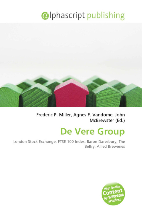 Kniha De Vere Group Agnes F. Vandome