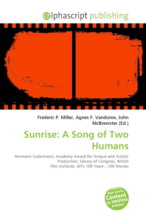 Kniha Sunrise: A Song of Two Humans Agnes F. Vandome